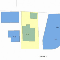 17 Pleasant St, Newton, MA 02459 plot plan