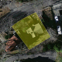 48 Summit St, Newton, MA 02458 aerial view