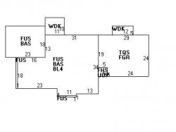 12 Wimbledon Cir, Newton, MA 02465 floor plan