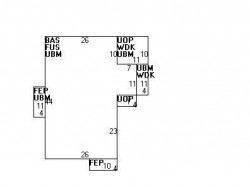 148 Cabot St, Newton, MA 02458 floor plan