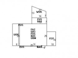 44 Ridge Ave, Newton, MA 02459 floor plan