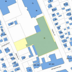 95 Chapel St, Newton, MA 02458 plot plan