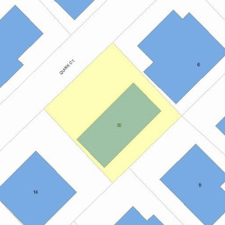 10 Quirk Ct, Newton, MA 02458 plot plan