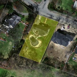 75 Aspen Ave, Newton, MA 02466 aerial view