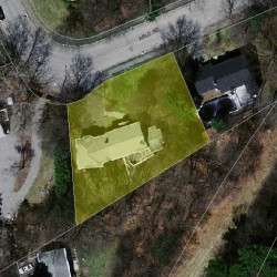 40 Arlo Rd, Newton, MA 02464 aerial view