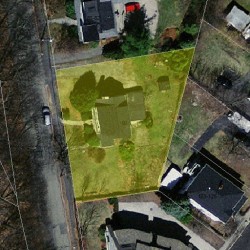 90 Circuit Ave, Newton, MA 02461 aerial view