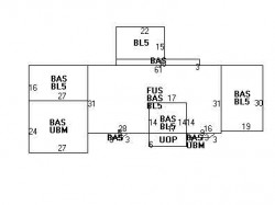 86 Bishopsgate Rd, Newton, MA 02459 floor plan