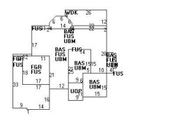 128 Old Farm Rd, Newton, MA 02459 floor plan