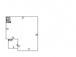 70 Faxon St, Newton, MA 02458 floor plan