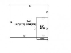 245 Waltham St, Newton, MA 02465 floor plan