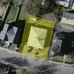 135 Pearl St, Newton, MA 02458 aerial view