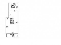 12 Chesley Ave, Newton, MA 02460 floor plan
