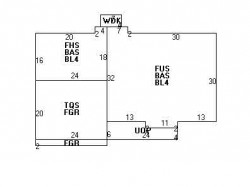 132 Nevada St, Newton, MA 02460 floor plan