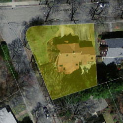 17 Cochituate Rd, Newton, MA 02461 aerial view