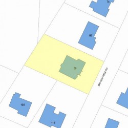 56 Broken Tree Rd, Newton, MA 02459 plot plan