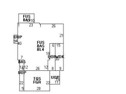 5 Crocker Cir, Newton, MA 02465 floor plan