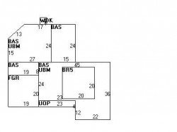 43 Ruane Rd, Newton, MA 02465 floor plan