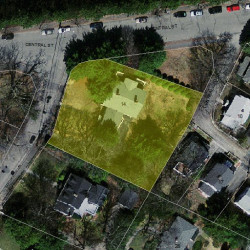 14 Hancock St, Newton, MA 02466 aerial view