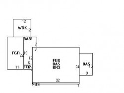 22 Grayson Ln, Newton, MA 02462 floor plan