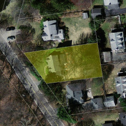 700 Quinobequin Rd, Newton, MA 02468 aerial view