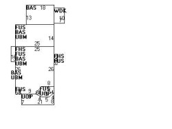 38 Otis St, Newton, MA 02460 floor plan