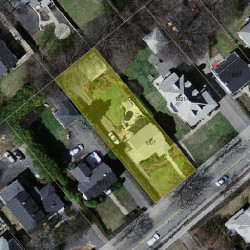 1607 Centre St, Newton, MA 02461 aerial view