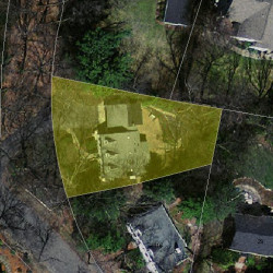 108 Devonshire Rd, Newton, MA 02468 aerial view