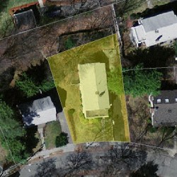 69 Commonwealth Park, Newton, MA 02459 aerial view