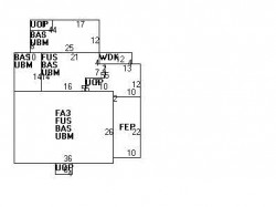 550 Ward St, Newton, MA 02459 floor plan