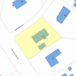 118 Osborne Path, Newton, MA 02459 plot plan