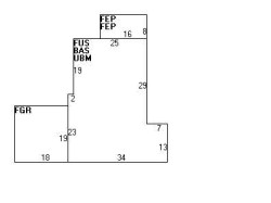 57 Pond St, Newton, MA 02458 floor plan