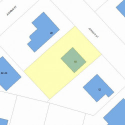 18 Jenison St, Newton, MA 02460 plot plan