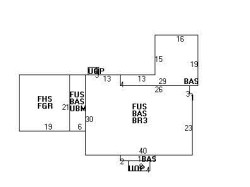 21 Fox Ln, Newton, MA 02459 floor plan