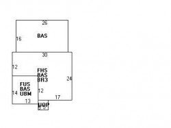 20 Grant St, Newton, MA 02465 floor plan