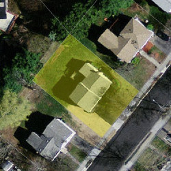 250 Spiers Rd, Newton, MA 02459 aerial view