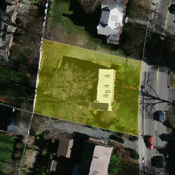 225 Waverley Ave, Newton, MA 02458 aerial view