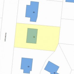 59 Garland Rd, Newton, MA 02459 plot plan