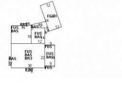 24 Jameson Rd, Newton, MA 02458 floor plan
