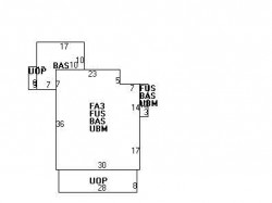 68 Chester St, Newton, MA 02461 floor plan