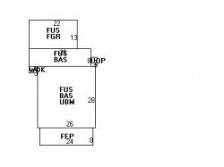 106 Quinobequin Rd, Newton, MA 02462 floor plan