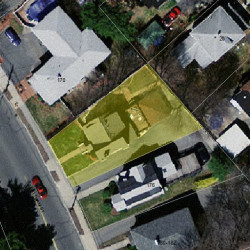 172 Waltham St, Newton, MA 02465 aerial view