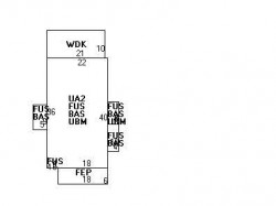 12 Melville Ave, Newton, MA 02460 floor plan