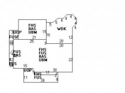 62 Marshall St, Newton, MA 02459 floor plan