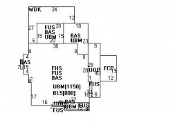 77 Temple St, Newton, MA 02465 floor plan