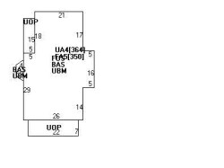 12 Marlboro St, Newton, MA 02458 floor plan