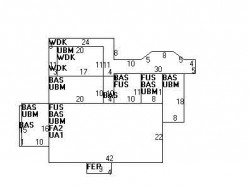 41 Huntington Rd, Newton, MA 02458 floor plan