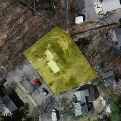 10 Manchester Rd, Newton, MA 02461 aerial view