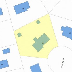 32 Considine Rd, Newton, MA 02459 plot plan