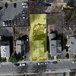 97 Madison Ave, Newton, MA 02460 aerial view
