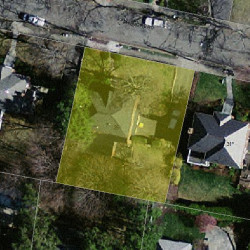 25 Philmore Rd, Newton, MA 02458 aerial view